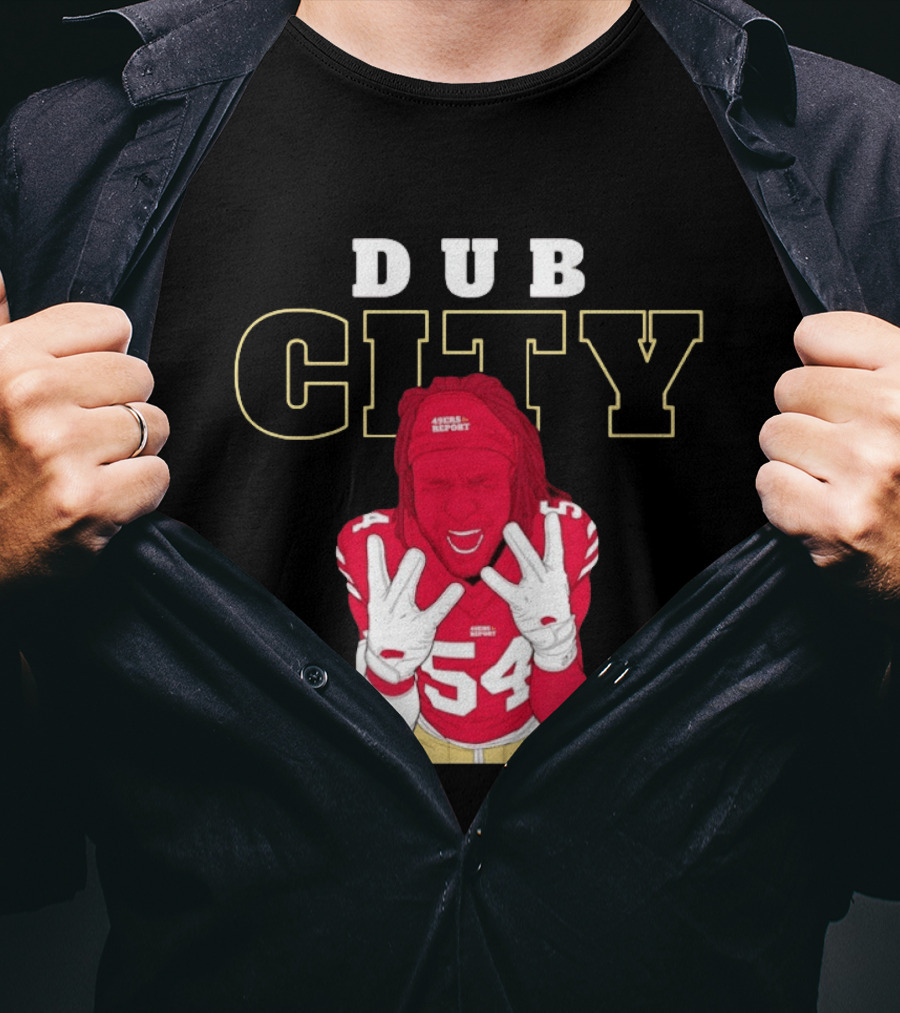 Dub City Fred Warner San Francisco 49ers T-Shirt