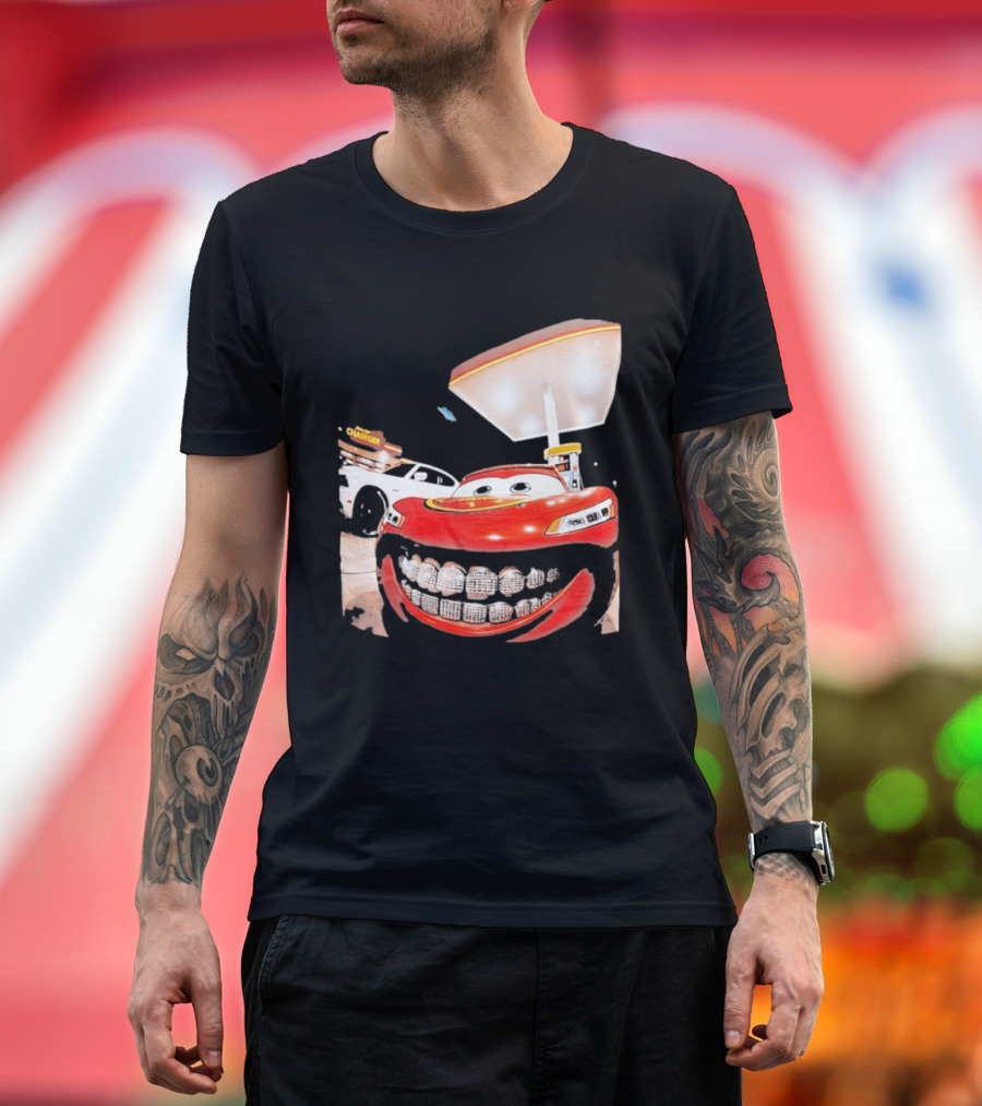 Cars Lightning McQueen Grills Radiator Springs Charger T-Shirt
