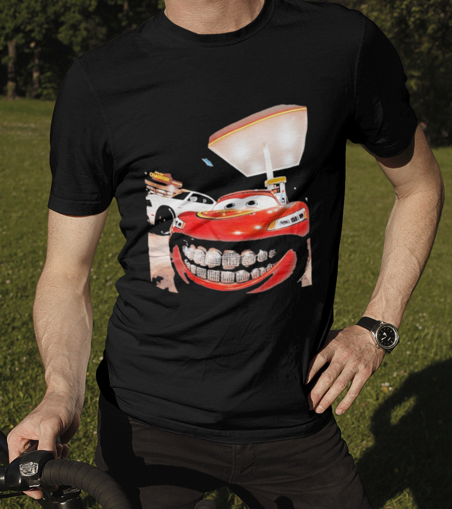 Cars Lightning McQueen Grills Radiator Springs Charger T-Shirt