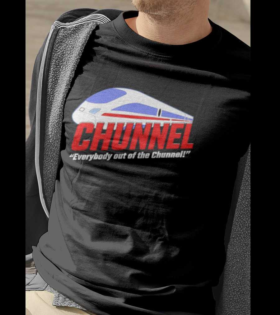 Chunnel Everybody Out Of The Chunnel Train T-Shirt