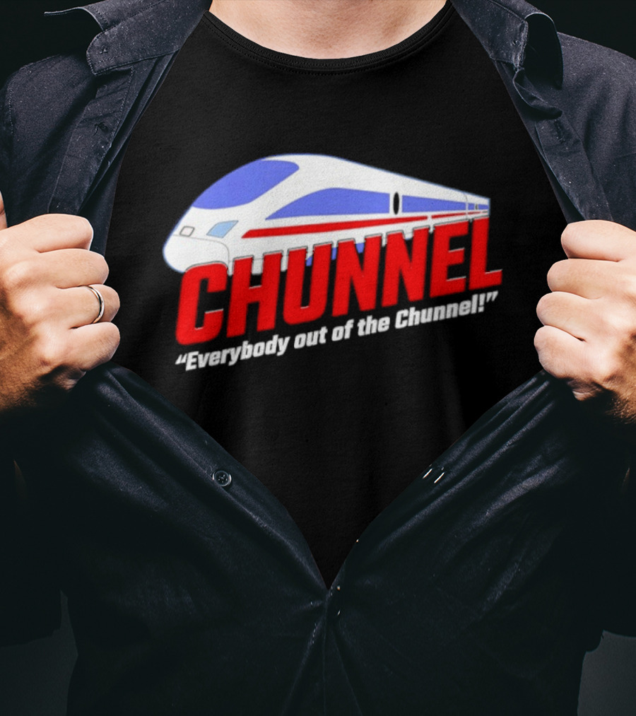 Chunnel Everybody Out Of The Chunnel Train T-Shirt