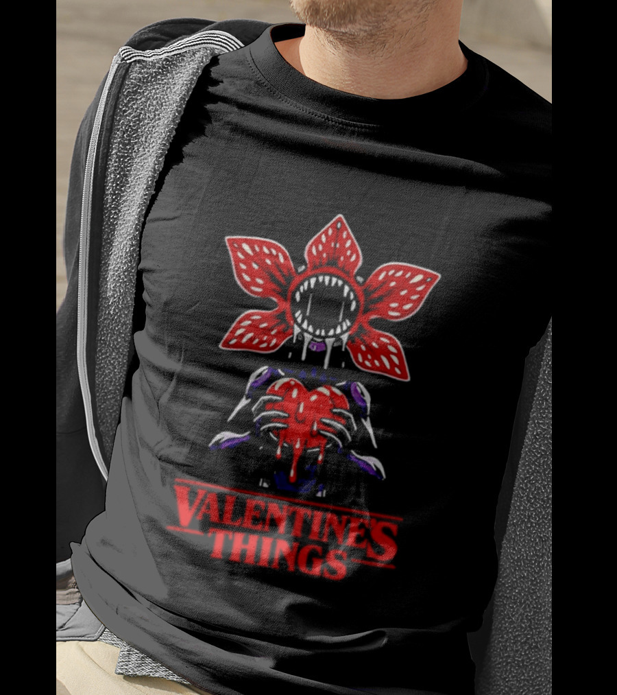 Valentine’s Things Style Stranger Things T-Shirt