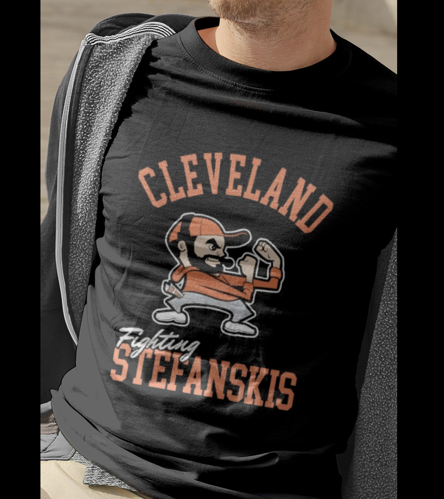 Cleveland Fighting Stefanskis Sports T-Shirt