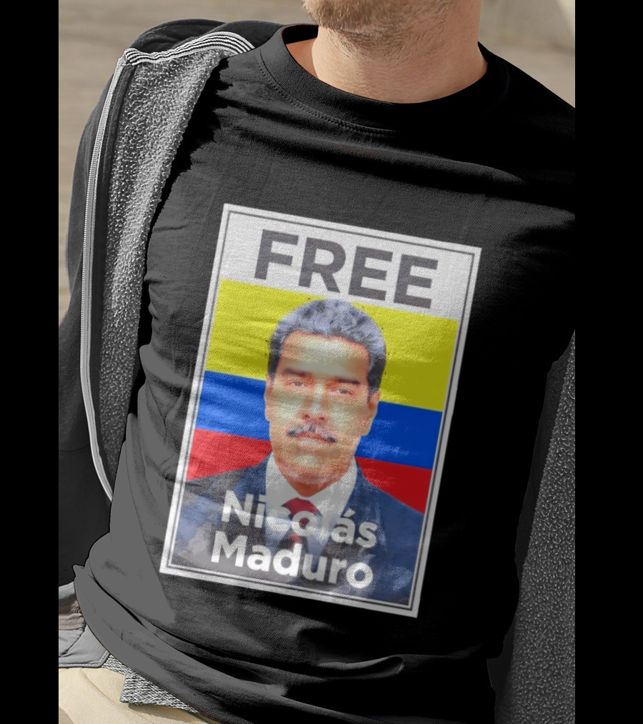 FREE Nicolás Maduro Venezuela Flag Political T-Shirt