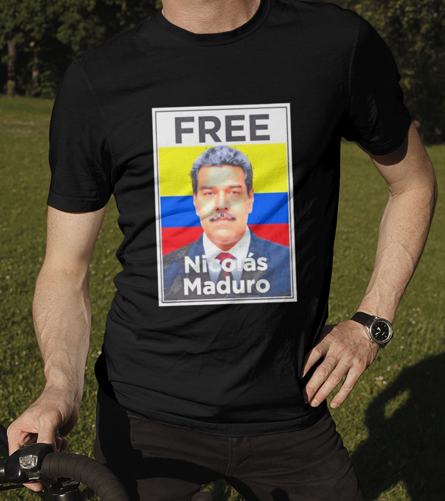 FREE Nicolás Maduro Venezuela Flag Political T-Shirt