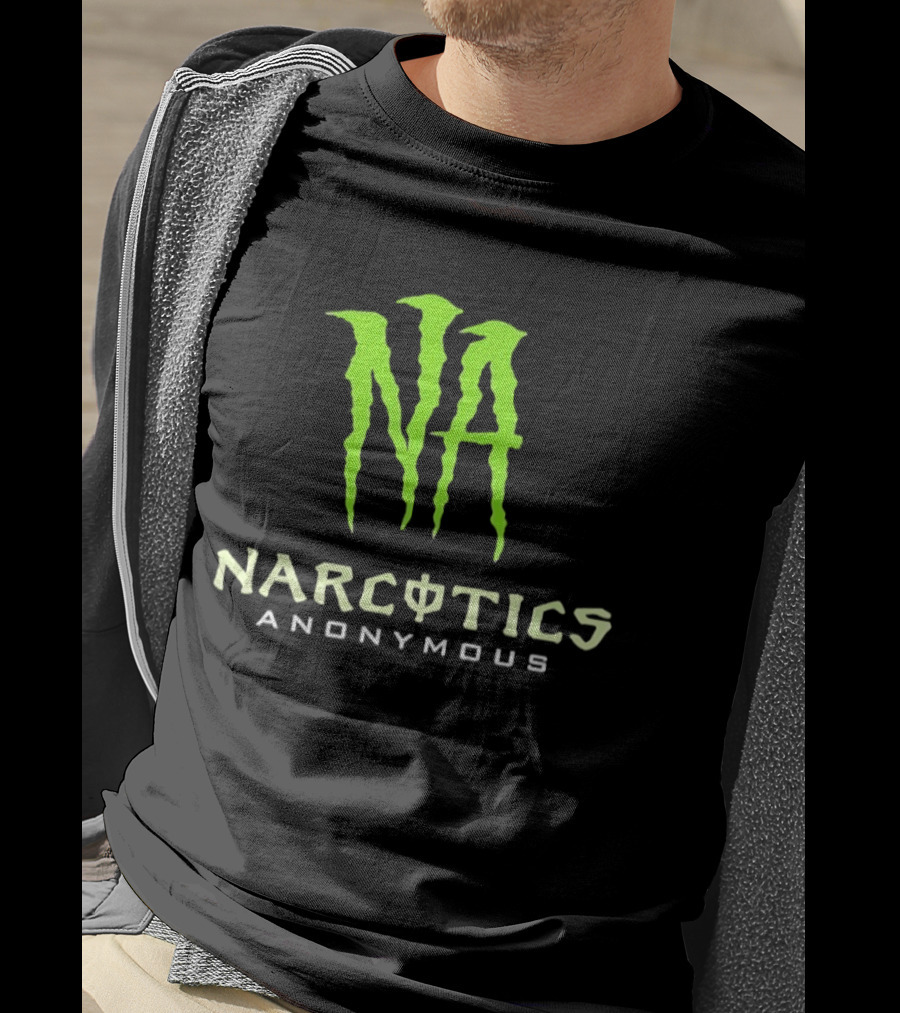 NA Narcotics Anonymous Monster Energy Style Collaboration T-Shirt