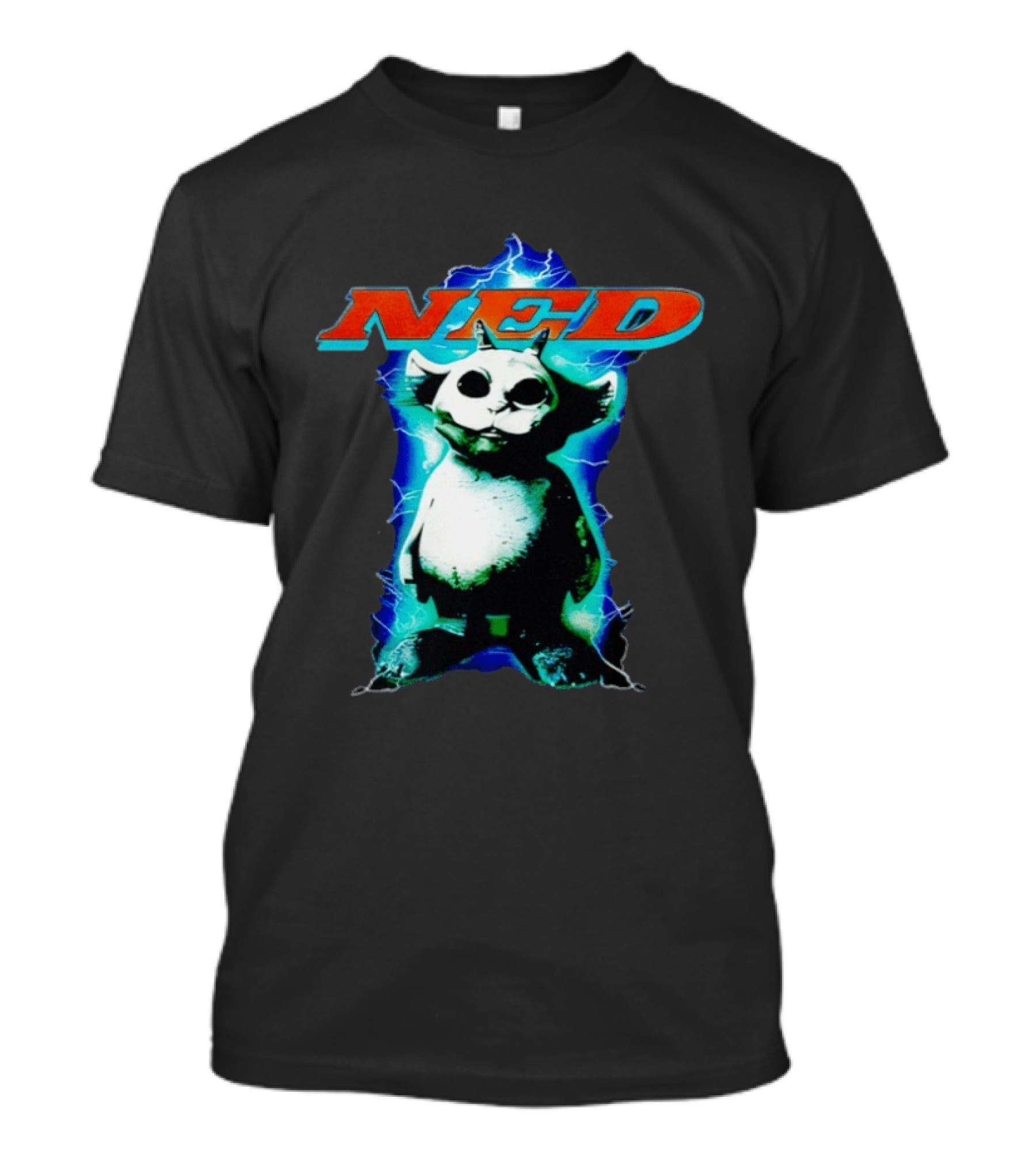 Ned Bayou Weird Science Electric Creature T-Shirt