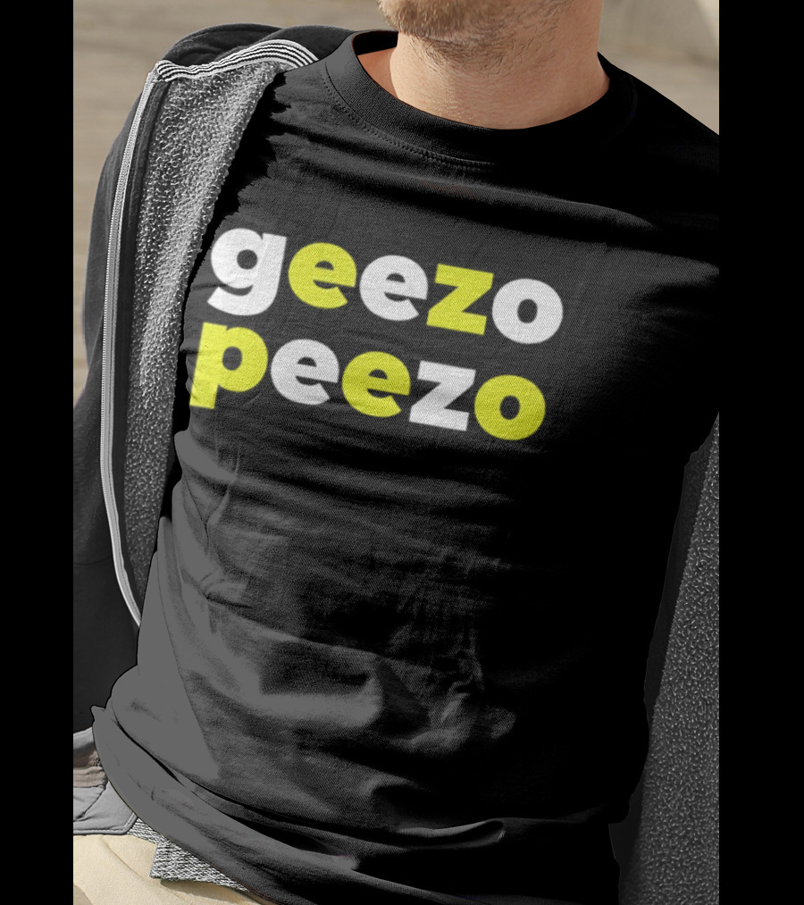 Geezo Peezo Bright Bold Text Styles T-Shirt