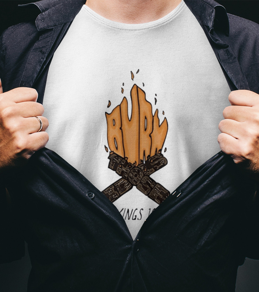 Burn Those Idols 1 Kings 18 Campfire Logs T-Shirt