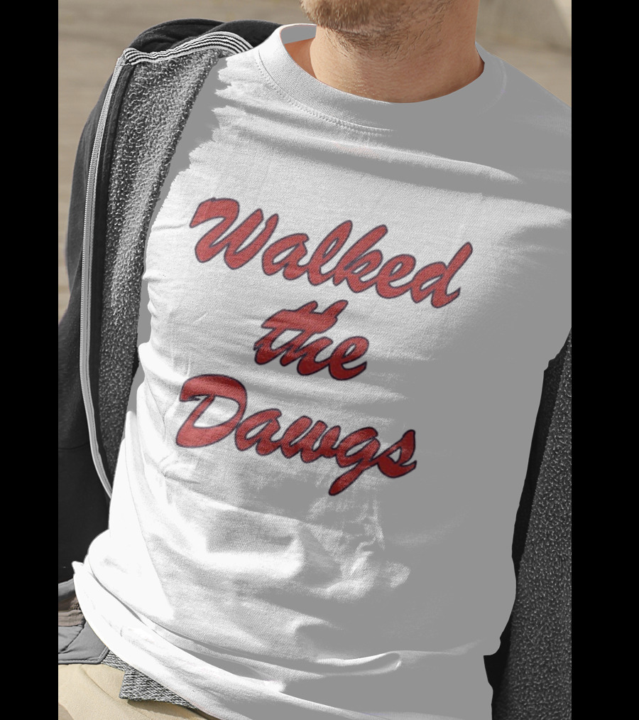 Walked The Dawgs Ole Miss Rebels Football Hotty Toddy T-Shirt