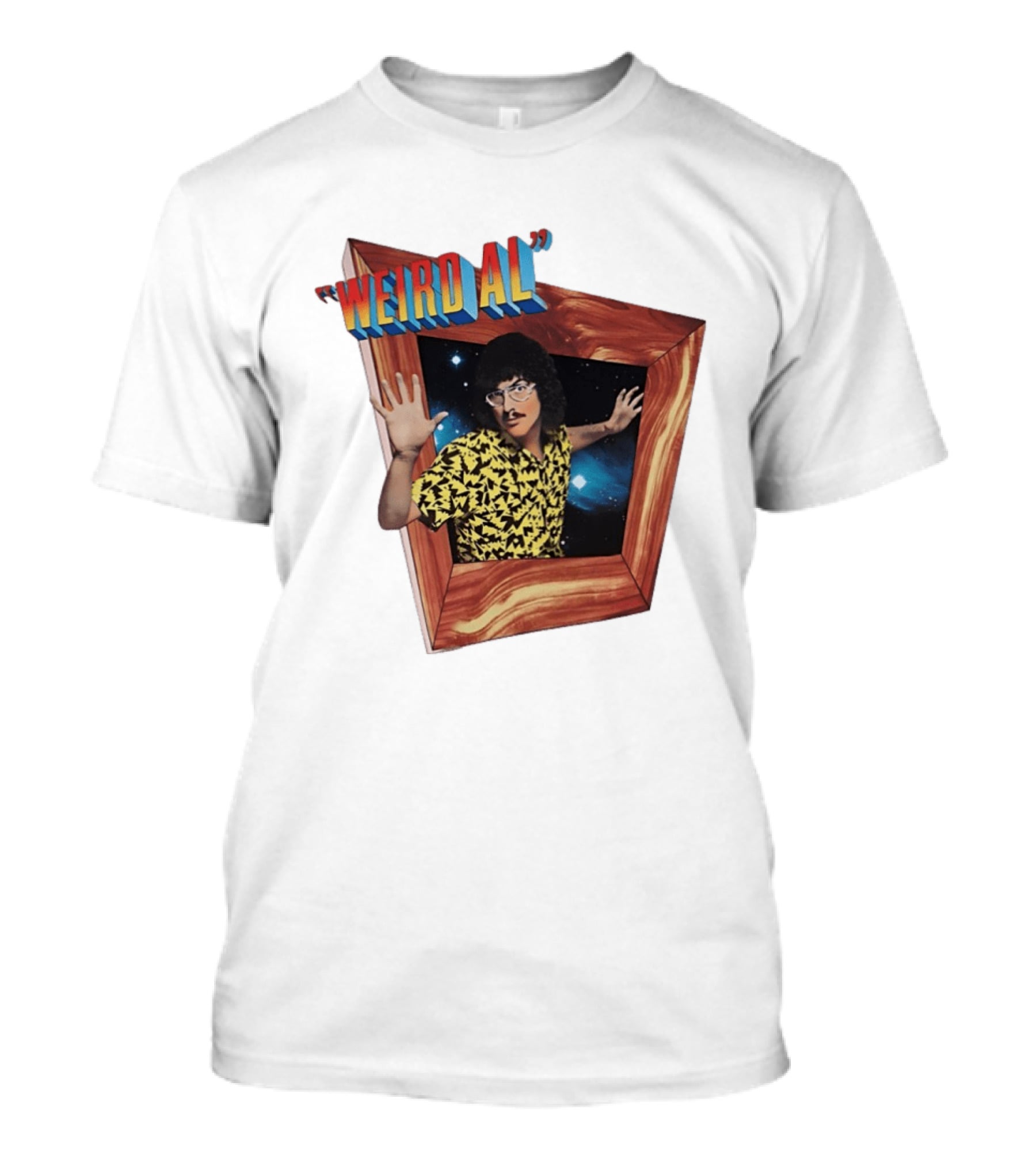 Weird Al Stranger Things Retro Galactic T-Shirt
