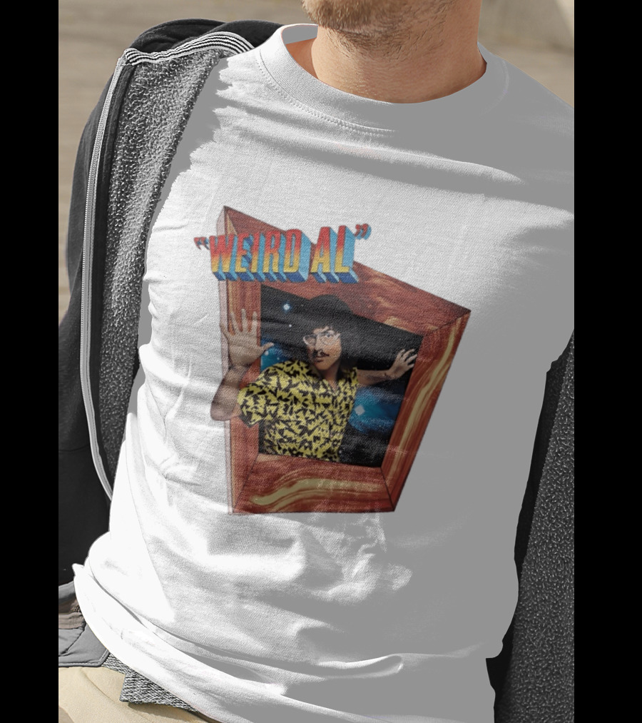Weird Al Stranger Things Retro Galactic T-Shirt