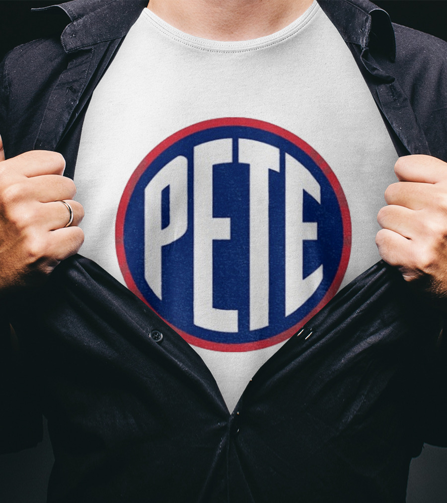 Pete Golding Ole Miss Rebels Football Hotty Toddy Iconic Pete Circle T-Shirt