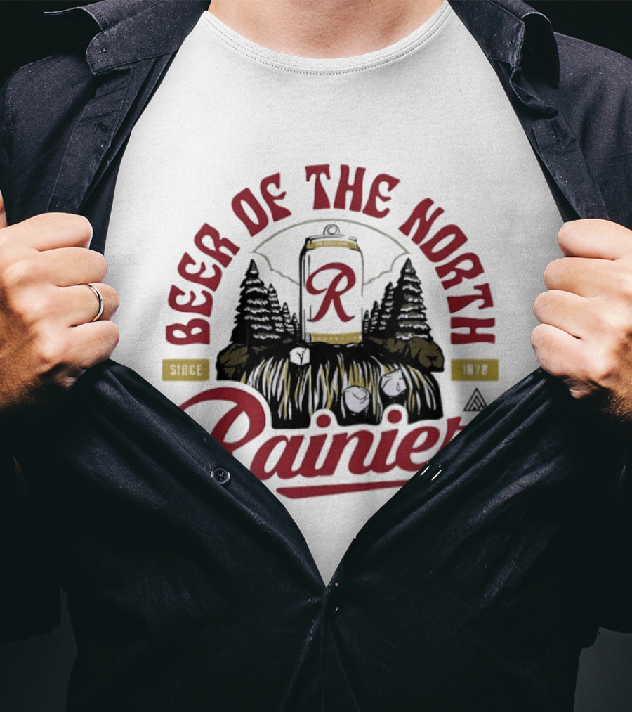 Rainier Beer Of The North Logo Since 1878 T-Shirt