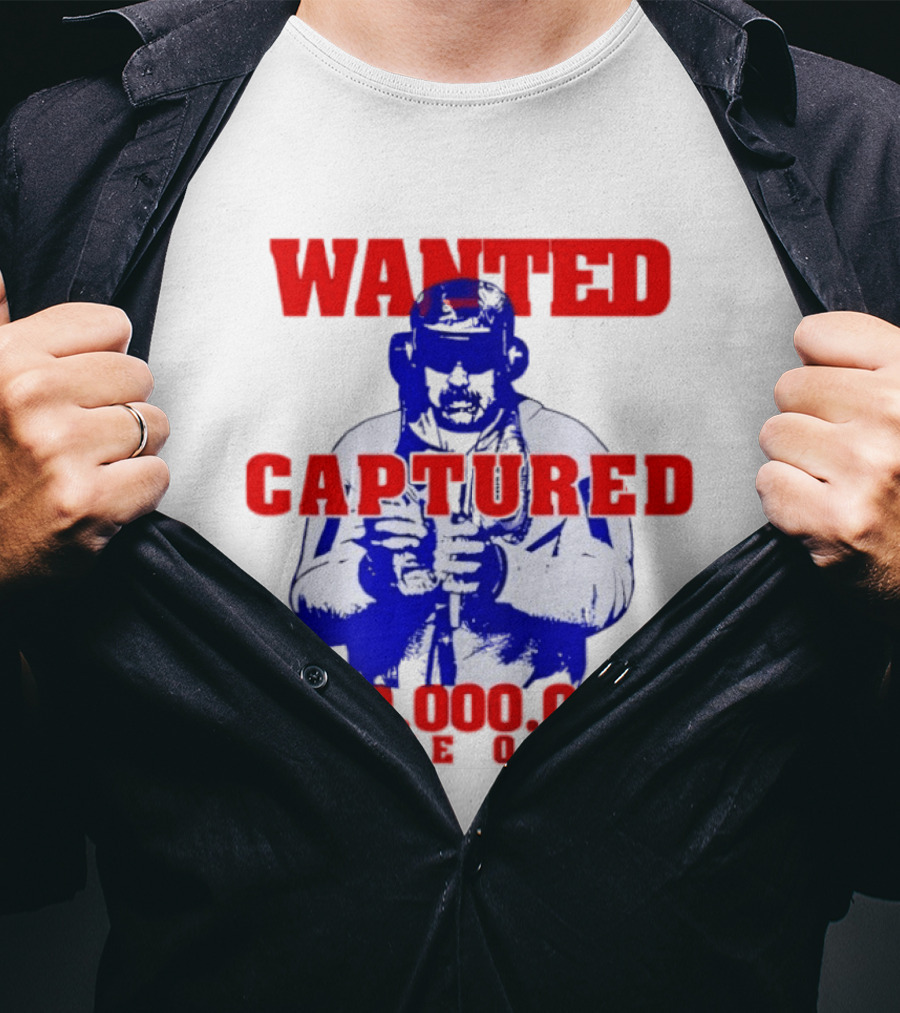 Wanted Captured $50,000,000 Game Over T-Shirt