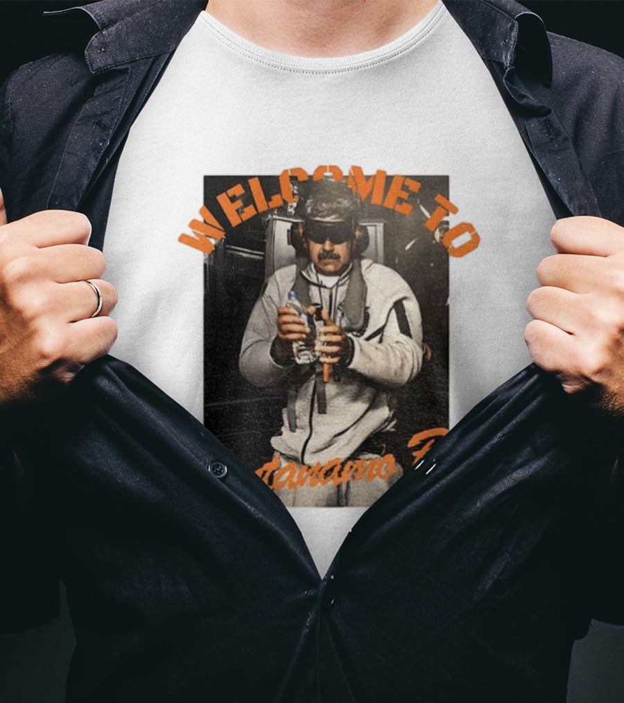 Welcome To Guantanamo Bay Venezuela Maduro Captured 2026 T-Shirt