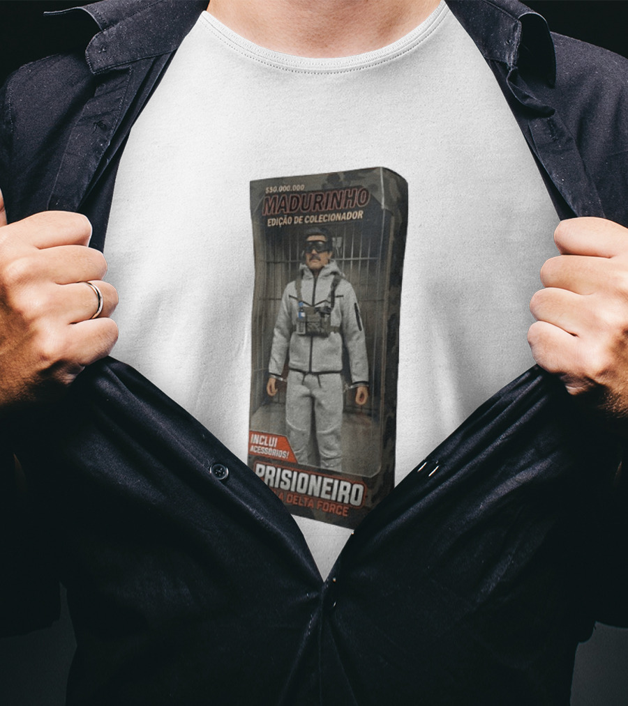 Madurinho Edição De Colecionador Prisioneiro Pela Delta Force Inclui Acessórios T-Shirt