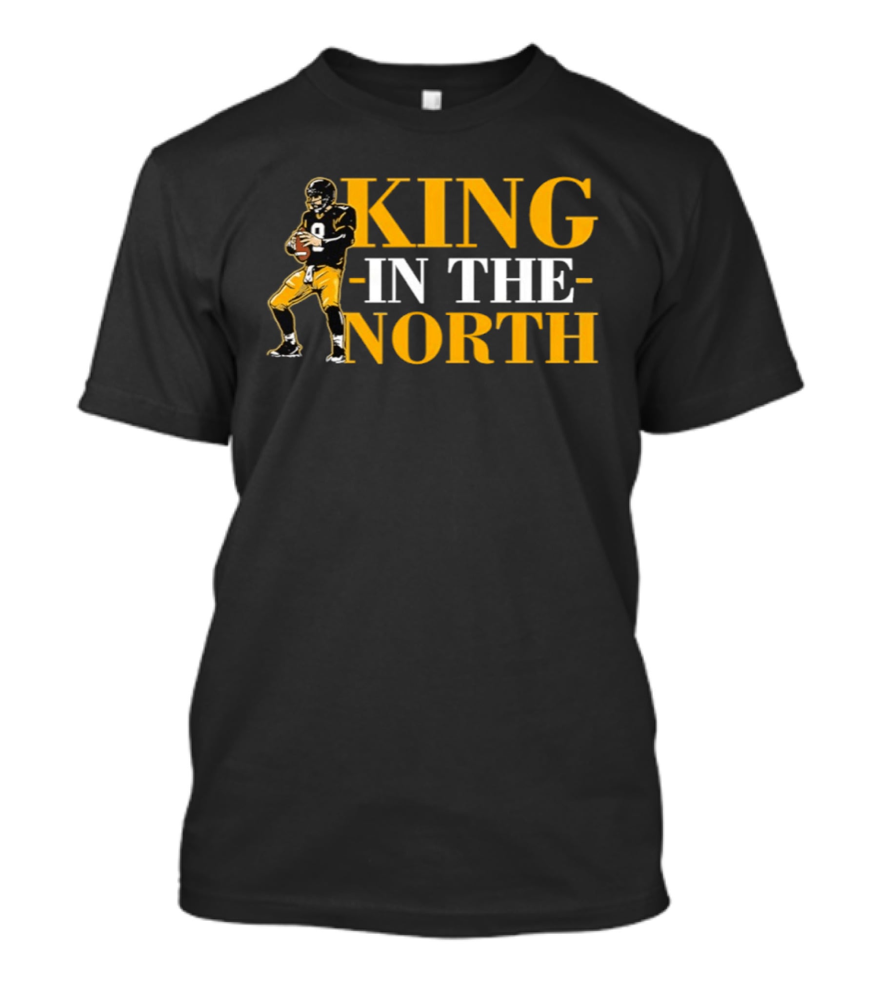 Pittsburgh Steelers Aaron Rodgers 8 King In The North Football T-Shirt