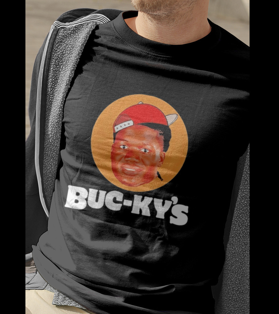 Buc Kys Bucky Irving Meme Tampa Bay Buccaneers Buc Ees T-Shirt