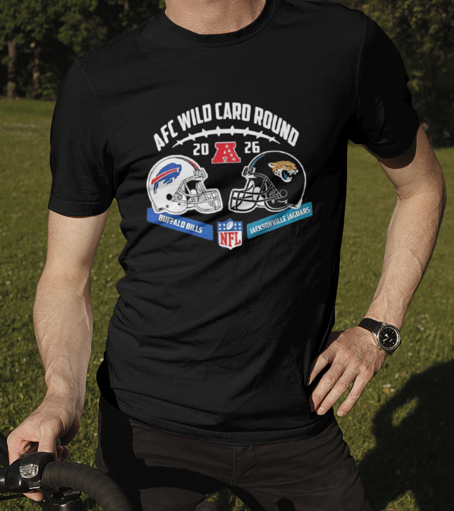 Buffalo Bills Vs Jacksonville Jaguars AFC Wild Card Round 2026 NFL Matchup T-Shirt