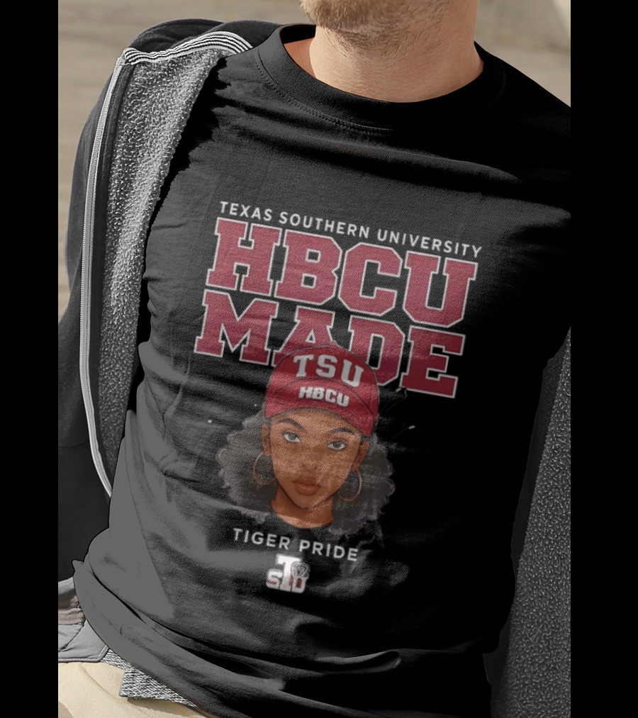 Texas Southern University HBCU Made TSU Tiger Pride Bold Iconic Representation T-Shirt