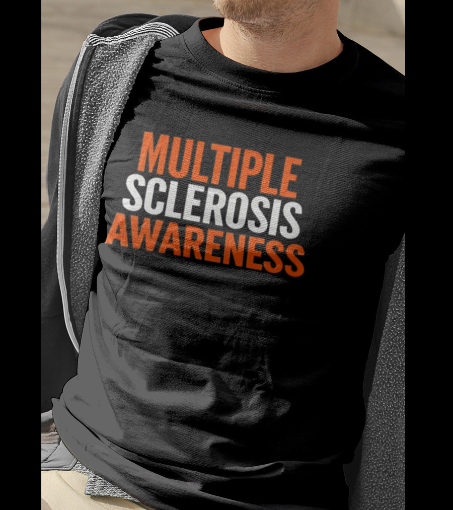 Multiple Sclerosis Awareness Bold T-Shirt