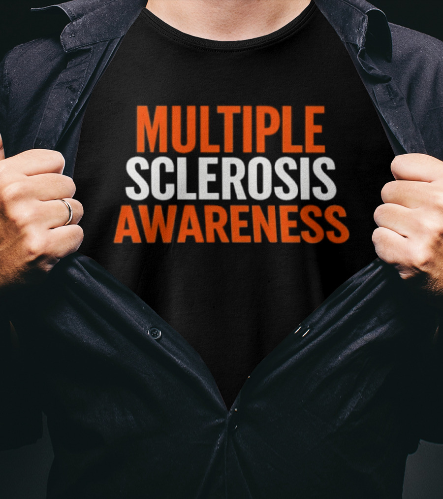 Multiple Sclerosis Awareness Bold T-Shirt