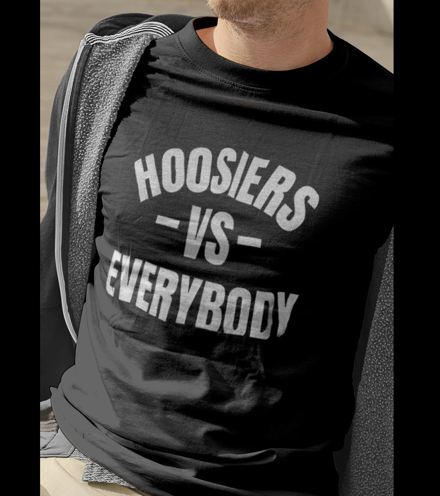 Hoosiers Vs Everybody Indiana Hoosiers Football 2026 T-Shirt
