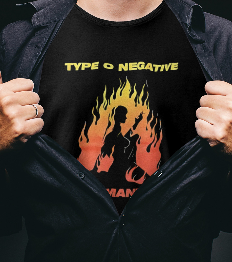 Type O Negative Pyromantic Flames T-Shirt