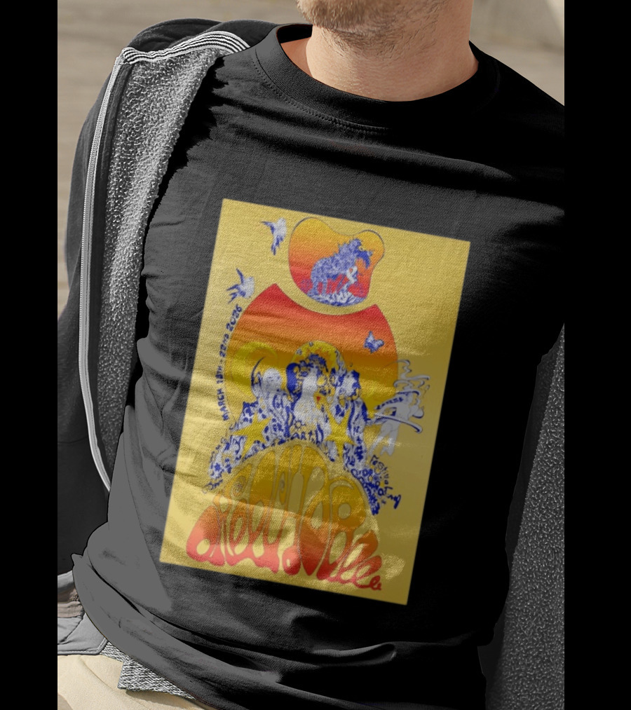 Okeechobee Music And Arts Festival March 19 22 2026 Sunshine Grove Psychedelic T-Shirt