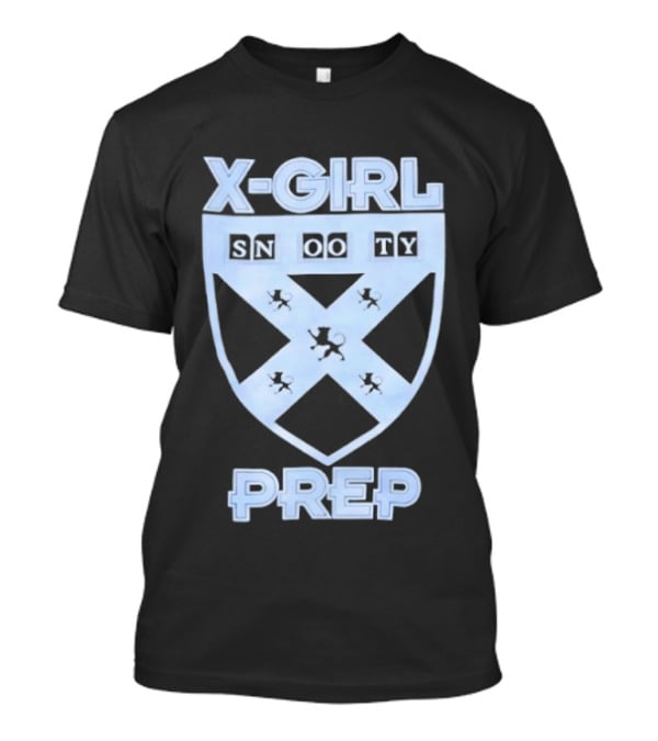 X Girl Snooty Prep Shield Crest T-Shirt