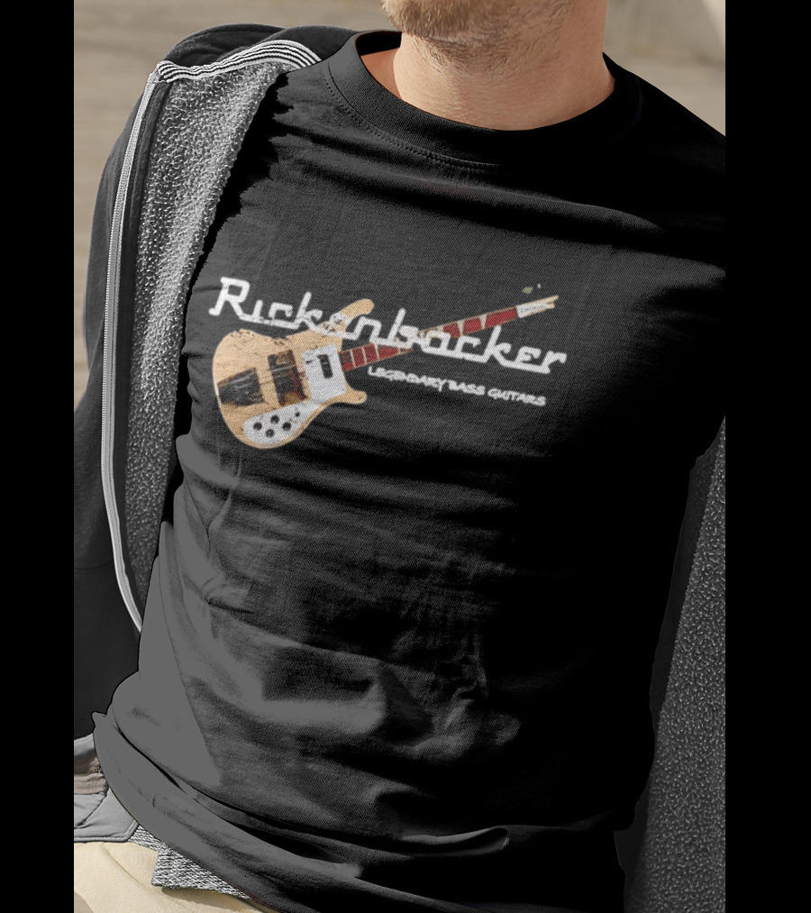 Rickenbacker Legendary Bass Guitars Iconic Instrument T-Shirt
