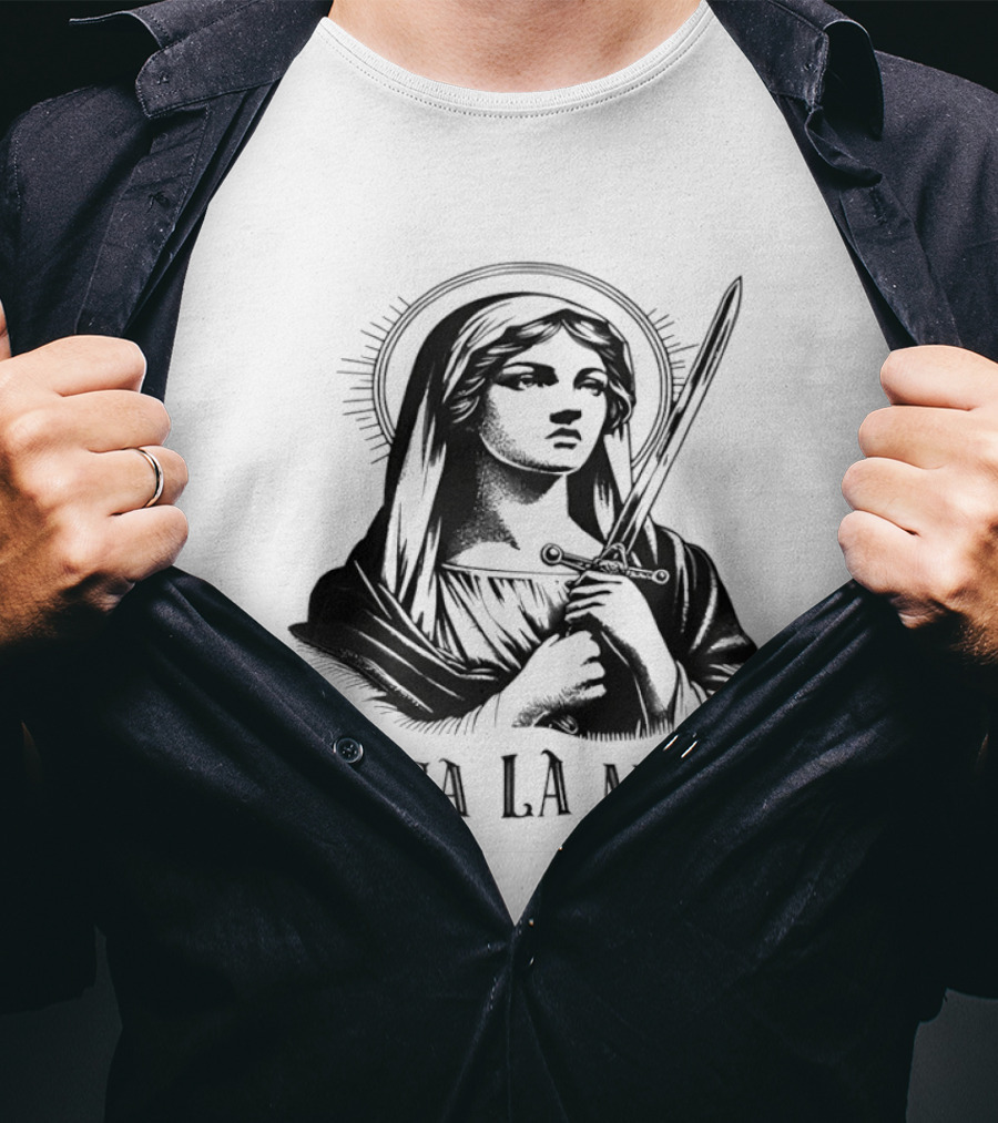 Chinga La Migra Political Abolition Message T-Shirt