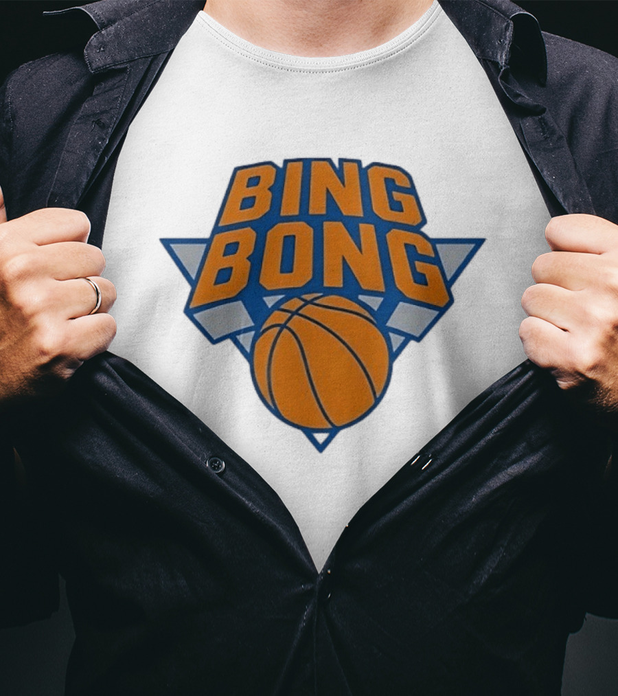 Bing Bong New York Knicks Basketball NBA Fan T-Shirt