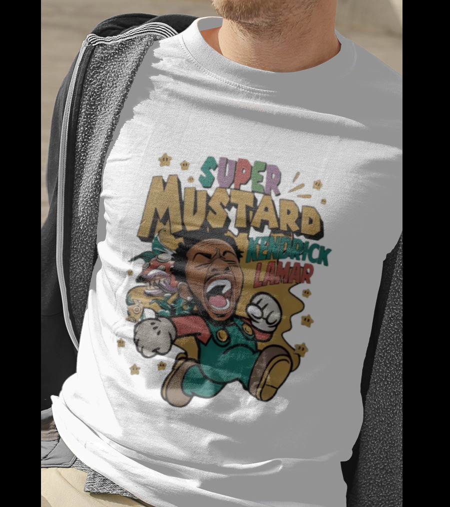 Super Mustard Kendrick Lamar 2026 Mustardverse Adventure T-Shirt