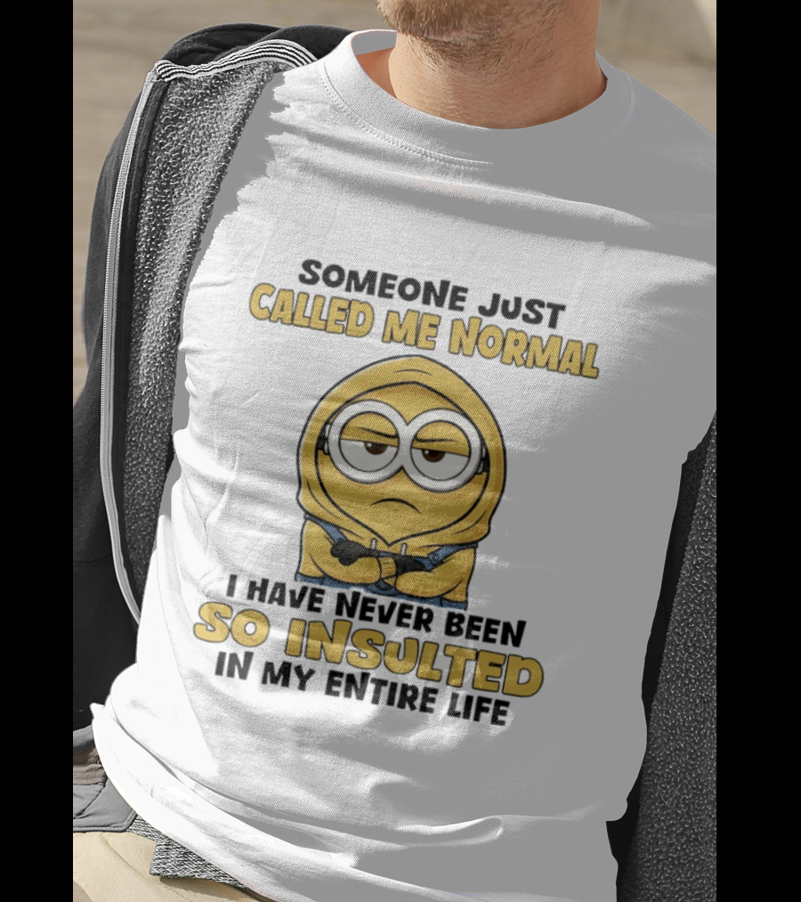 Someone Just Called Me Normal Minion Never Been So Insulted In Entire Life T-Shirt