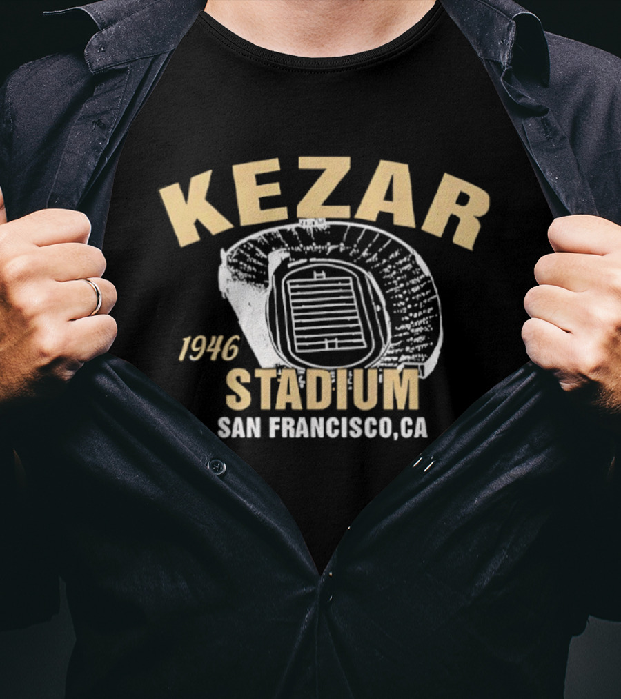 Kezar Stadium 1946 San Francisco CA Vintage Football Stadium History T-Shirt