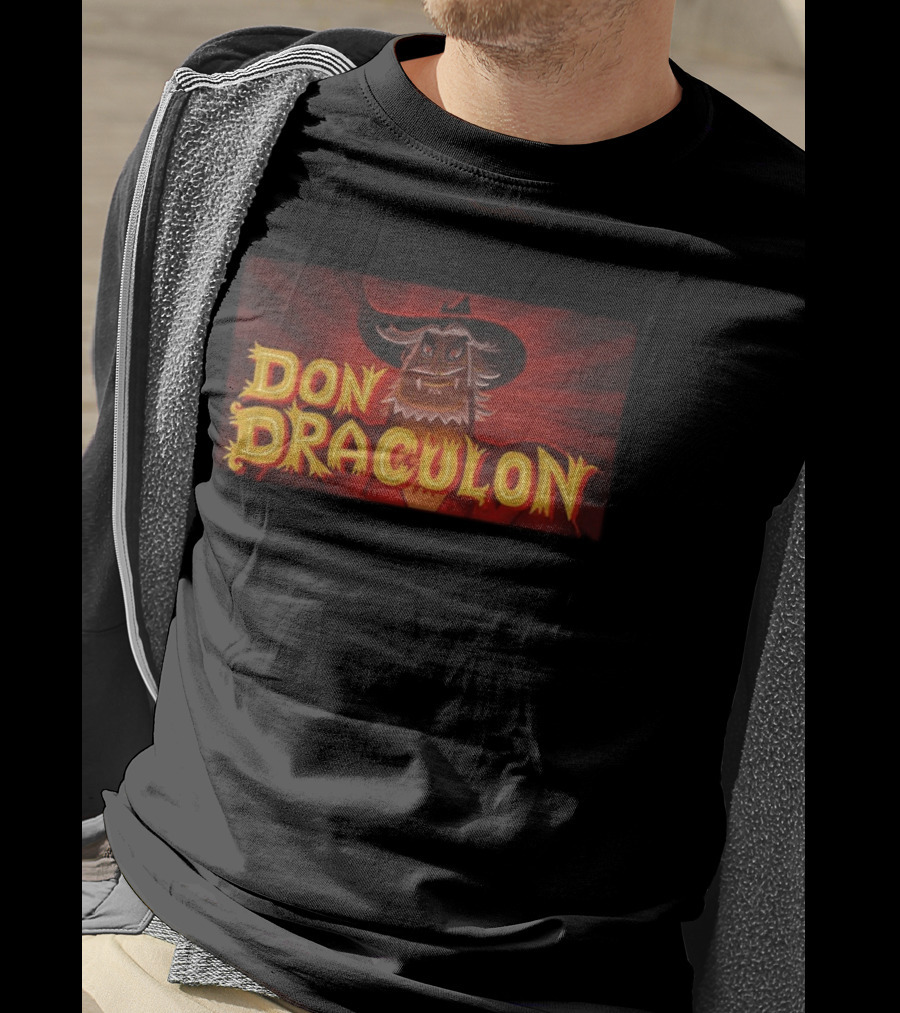 Don Draculon El Guapo Vs The Narco Vampires Retro Horror T-Shirt