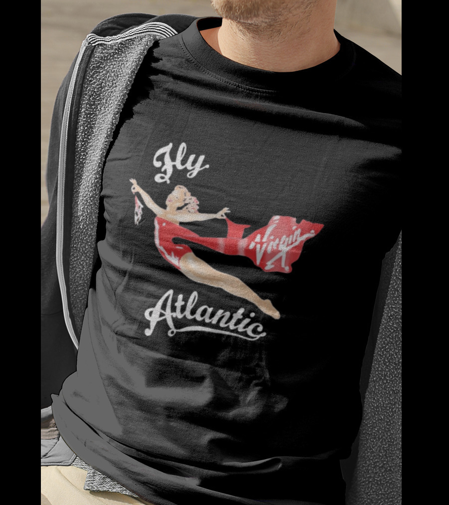 Fly Virgin Atlantic Pin Up T-Shirt