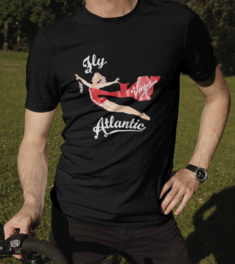 Fly Virgin Atlantic Pin Up T-Shirt