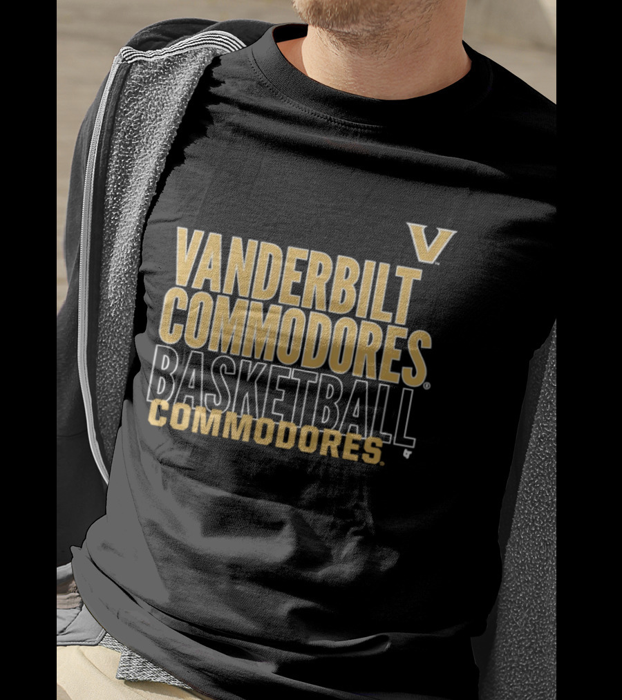 Vanderbilt Commodores Basketball Commodores V T-Shirt