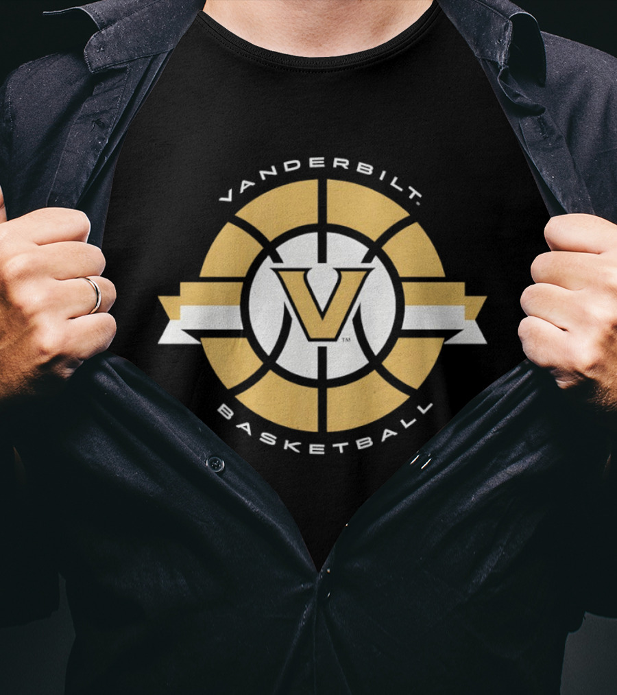 Vanderbilt Commodores Basketball Classic Circle V T-Shirt