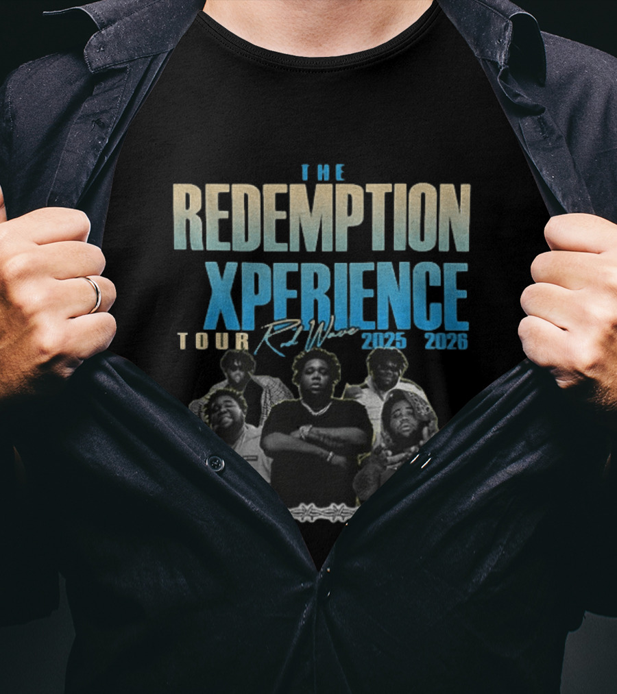 The Redemption Xperience Tour Rod Wave 2025 2026 T-Shirt