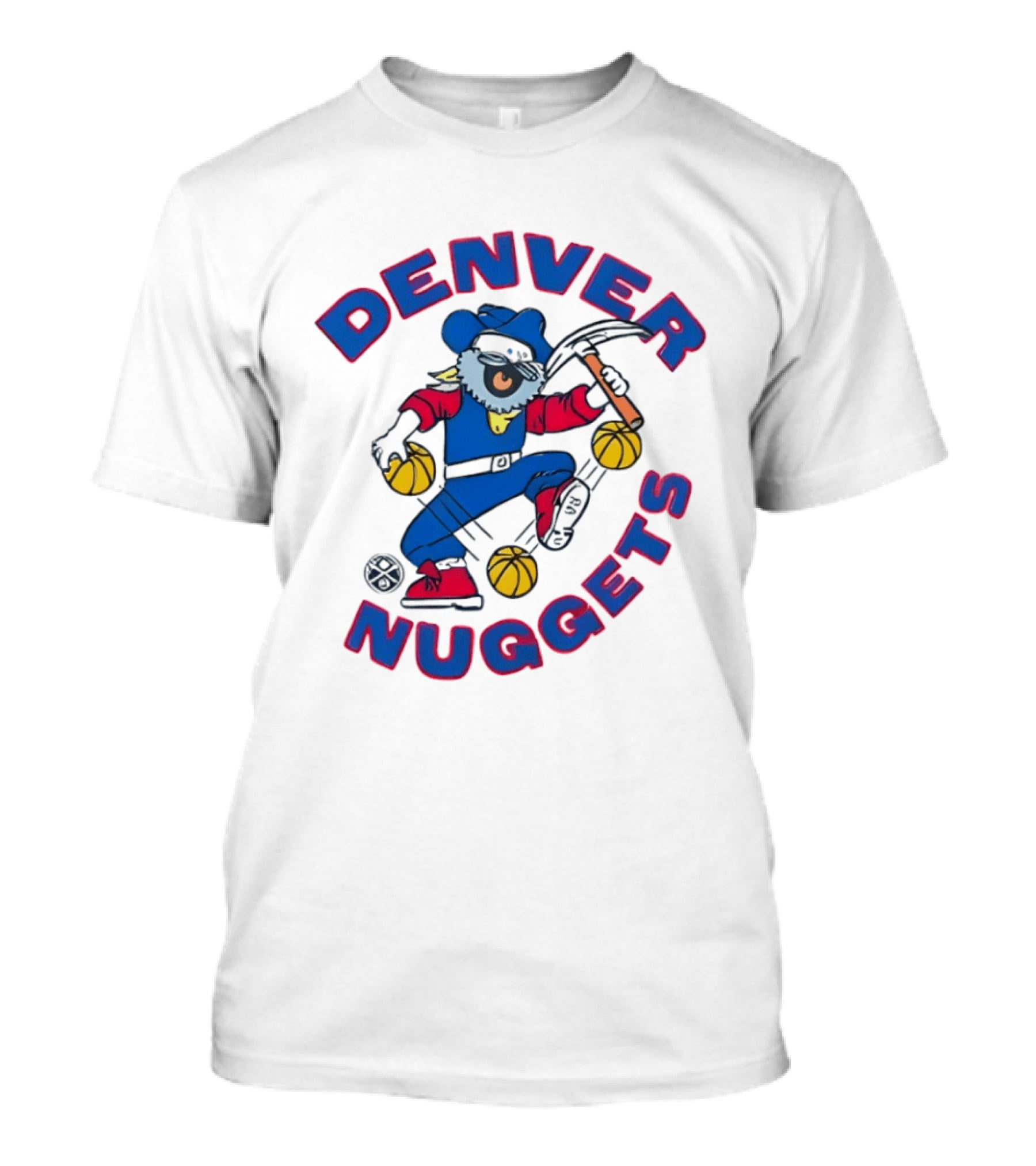 Denver Nuggets Maxie The Miner Basketball Novelty T-Shirt