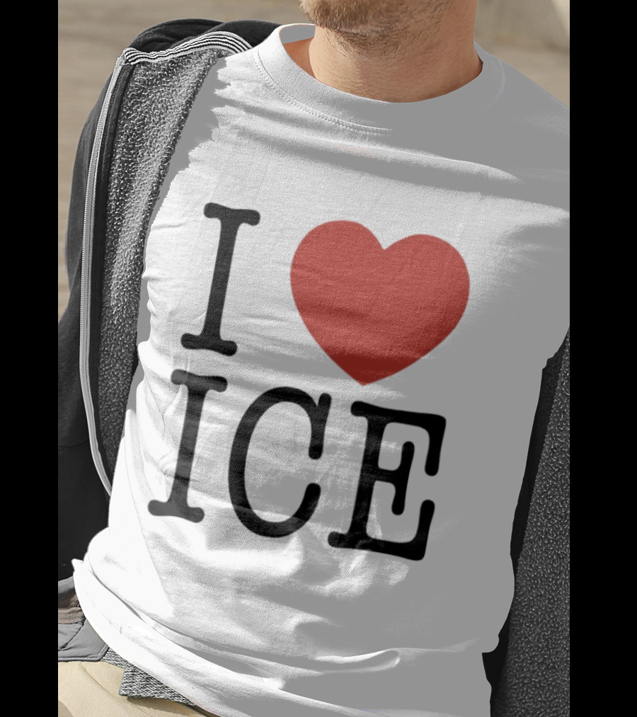 I Love Red Heart ICE T-Shirt