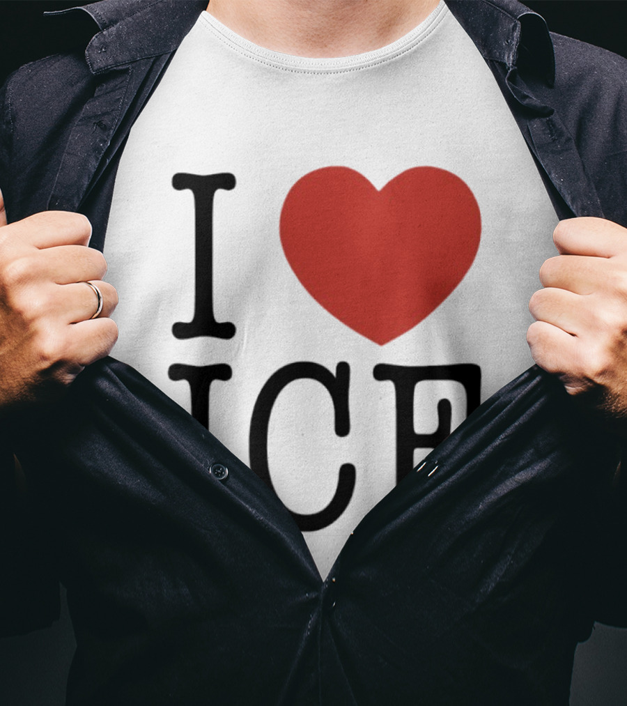 I Love Red Heart ICE T-Shirt