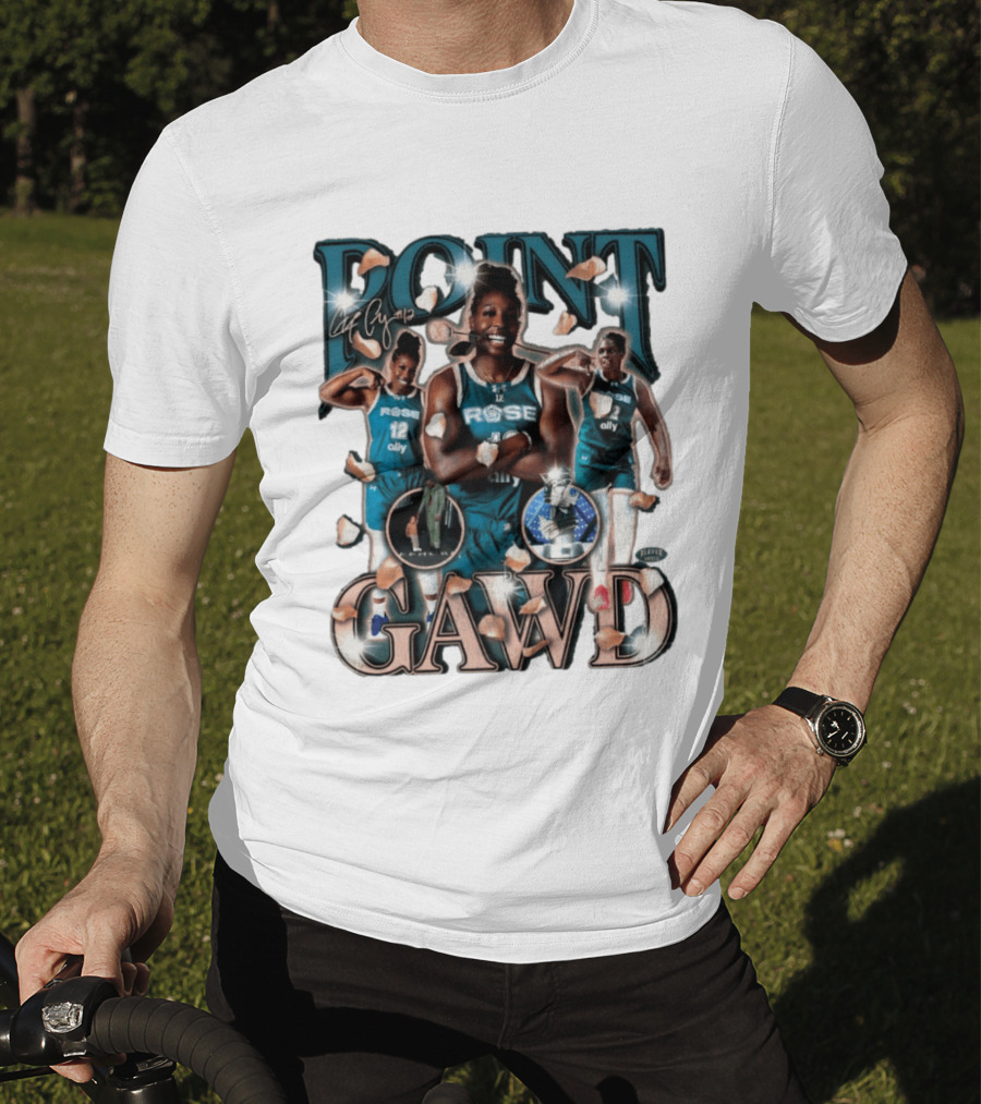 Chelsea Gray Point Gawd Rose Ally Basketball Player 12 T-Shirt