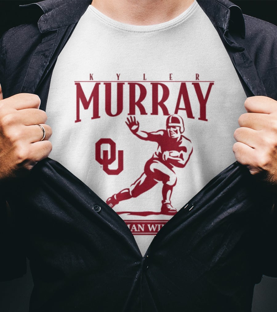 Kyler Murray Oklahoma Sooners OU Heisman Winner Vintage Football T-Shirt