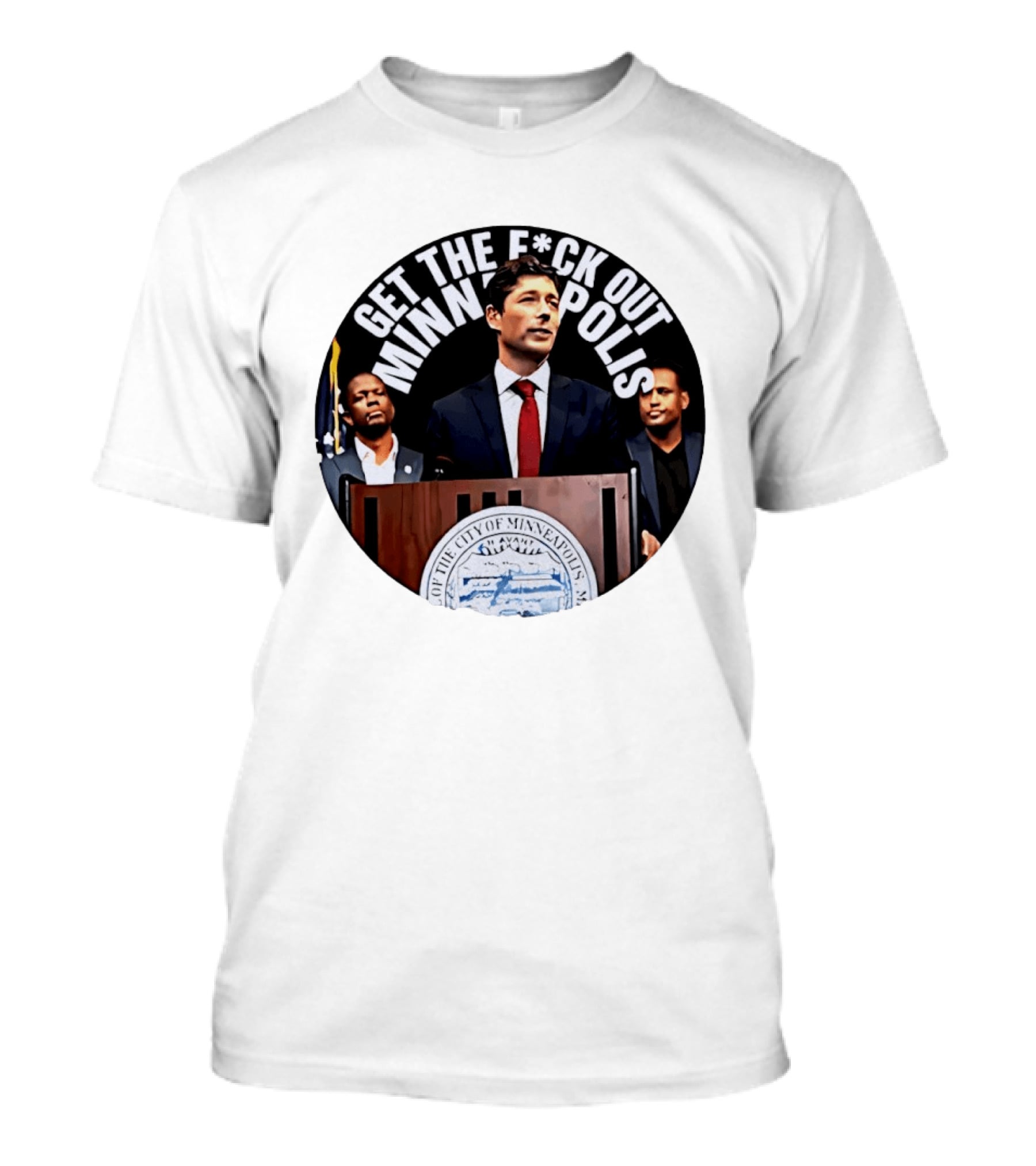 Mayor Jacob Get The F*ck Out Of Minneapolis Abolish ICE T-Shirt