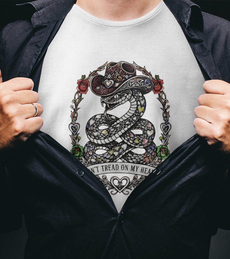 Don’t Tread On My Heart Valentine’s Day T-Shirt